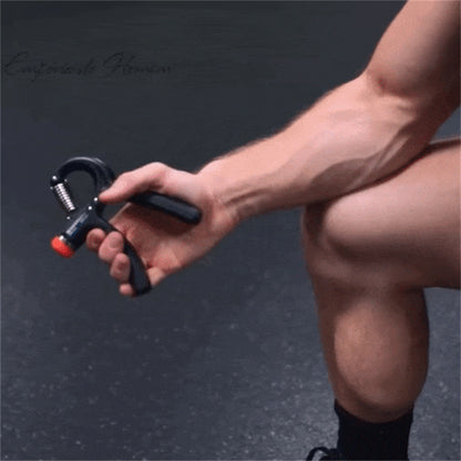 11.02-132.28LB Adjustable Heavy Gripper Fitness Hand Exerciser Grip Wrist Strong and Large Forearms + Complete Training for Muscle Mass Gain