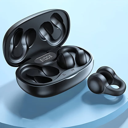 X58 Wireless Earbuds with Touch Control, Type-C Charging, and Condenser Mic - Black, Non-Waterproof, USB Rechargeable Lithium Battery, Closed-Back Design for Adults, Compatible with Cellphones, No Cable Needed, Wireless Earbu