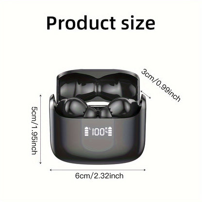 LIFEBEE Wireless Earbuds LED Power Display with Wireless Charging Case In-Ear Earbuds