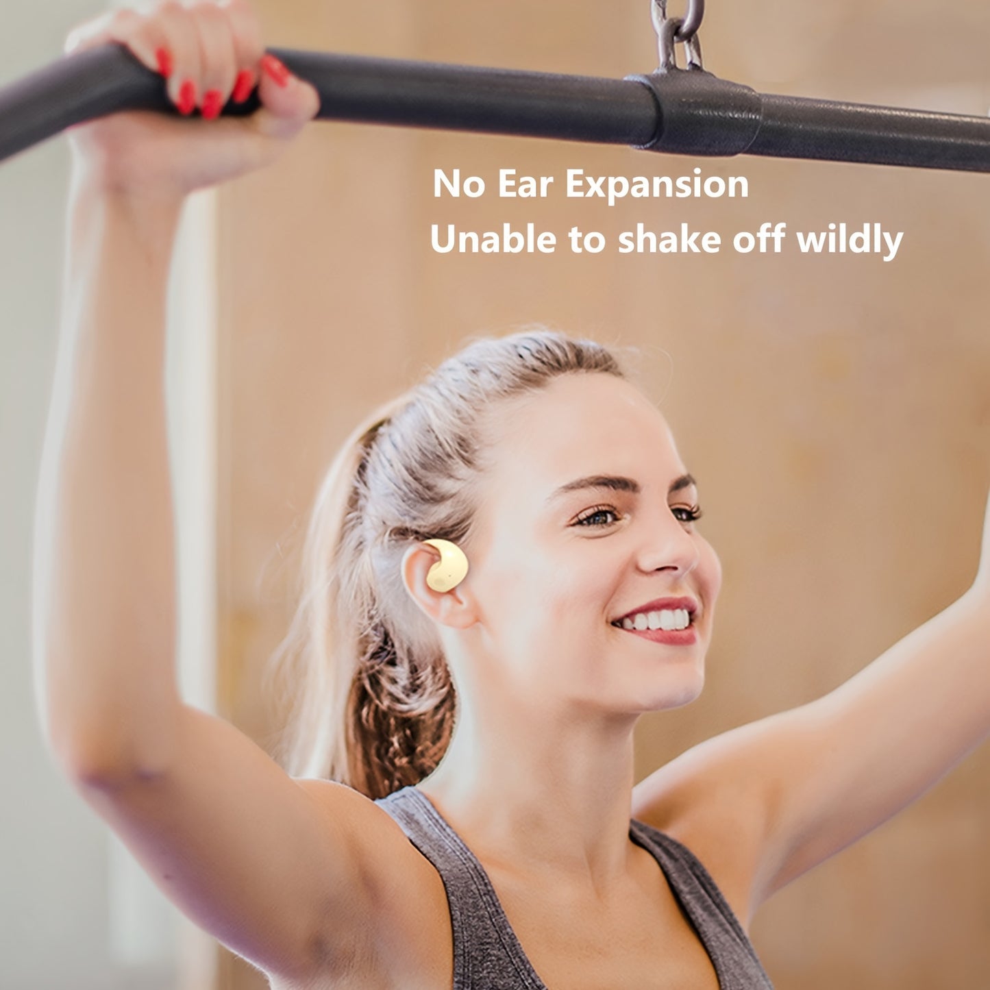 True Wireless Earbuds - Capless Design, V5.3, Touch Button, Hands-free, Low-latency, Low-power, Auto-start, Ergonomic, Dual-connect, Built-in Microphone, Compatible with Android/IOS Smartphones