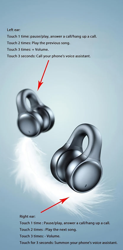 X58 Wireless Earbuds with Touch Control, Type-C Charging, and Condenser Mic - Black, Non-Waterproof, USB Rechargeable Lithium Battery, Closed-Back Design for Adults, Compatible with Cellphones, No Cable Needed, Wireless Earbu