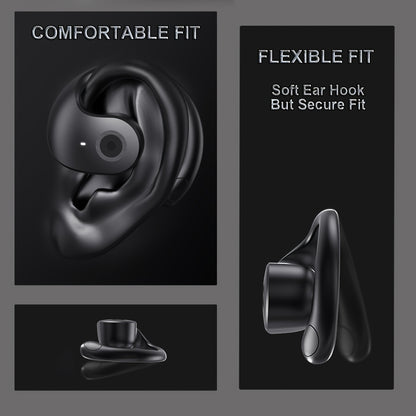 True Wireless Earbuds - Capless Design, V5.3, Touch Button, Hands-free, Low-latency, Low-power, Auto-start, Ergonomic, Dual-connect, Built-in Microphone, Compatible with Android/IOS Smartphones