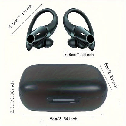 ProSound Wireless Earbuds - Immersive HD Stereo Sound, Advanced Wireless Technology, Up to Long Hours of Playtime, Ultra-Secure and Comfortable Fit, Advanced Noise Cancelling Technology, LED Display, Portable Charging Case -