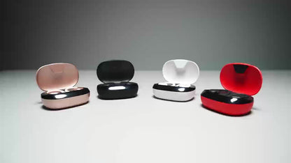 True Wireless Earbuds with Mic | LIFEBEE TWS In-Ear Headphones with ENC Noise Cancelling, LED Display Charging Case, Sport Earhook, Stereo Sound, Wireless Running Earbuds for Adults