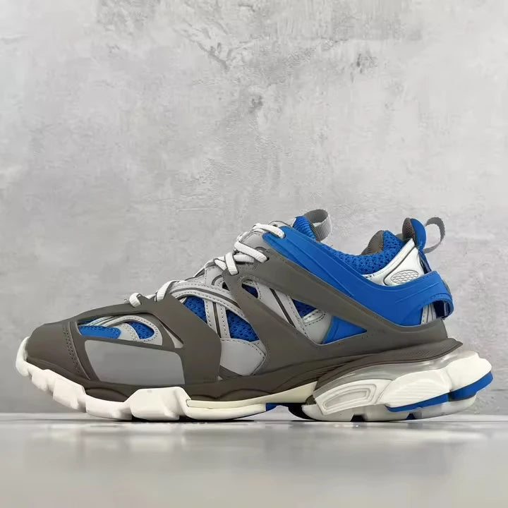 Designer Balencs LED Ciagas Track Sneaker Platform Quality Mesh Casual Walking Shoes with Feature Basketball Style Shoes