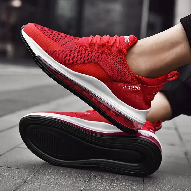 2025 Hot Fashion Lightweight Non-Slip Casual Big Size Sports Sneakers Mesh Good Quality Running Breathable Walking Shoes