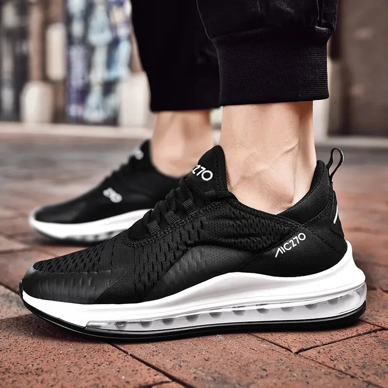 2025 Hot Fashion Lightweight Non-Slip Casual Big Size Sports Sneakers Mesh Good Quality Running Breathable Walking Shoes