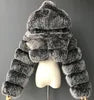 Wholesale Fashion Short Women's Faux Fur Coat Custom Warm Winter Jacket Ladies' Customizable Fake Fur Coat