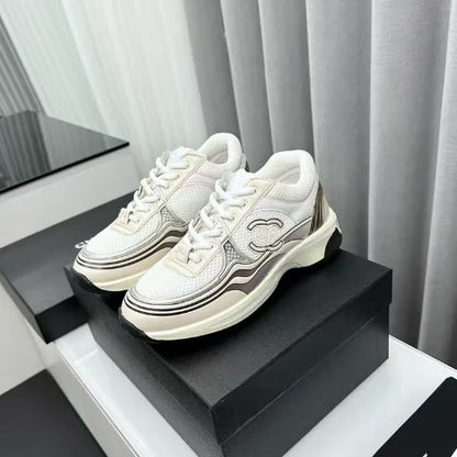 2025 Luxury Designer Breathable Lace Sports Shoes for Men Women Customizable Comfort Brand Shoes Fashionable Outdoor Leisure