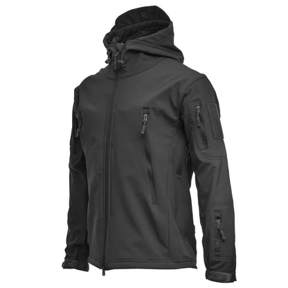 Top Winter Big Size Men Work Cargo Jacket Men Waterproof Warm Windbreaker US Cheap Clothing Shark SoftShell New Tactical Jacket