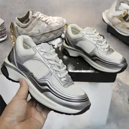 2025 Luxury Designer Breathable Lace Sports Shoes for Men Women Customizable Comfort Brand Shoes Fashionable Outdoor Leisure