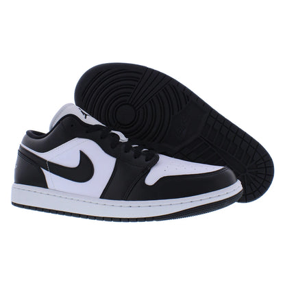 For for Air for 1 Low Women's Basketball Shoes White/Black/White Canvas Upper Height Increasing Feature | 100% Authentic Made
