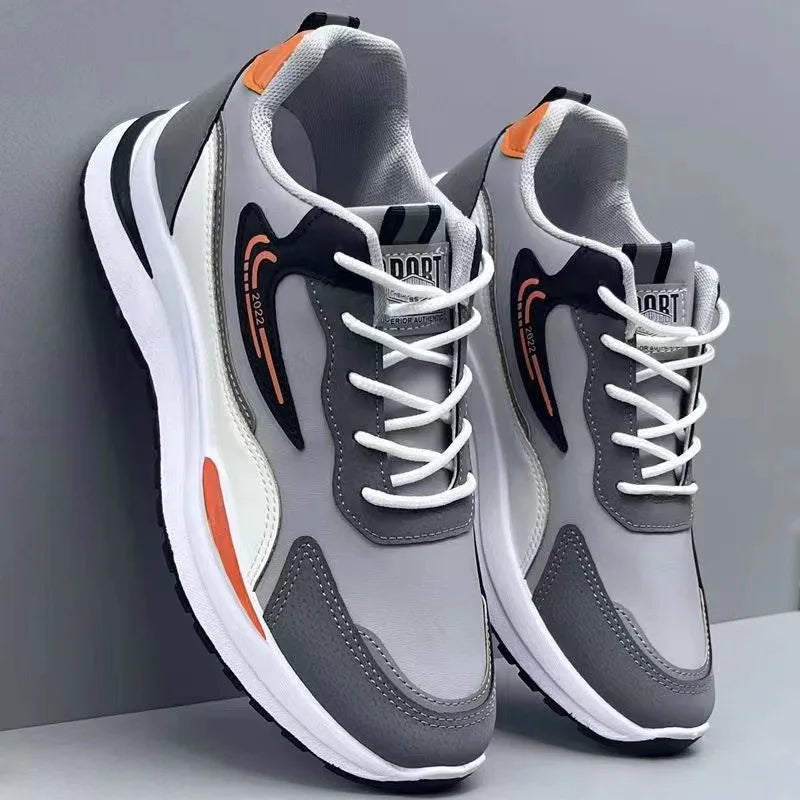 Sneakers Men's 2025 Spring and Summer Flying Woven High-quality Shoes Breathable and Fashionable Soft-sole Running Shoes