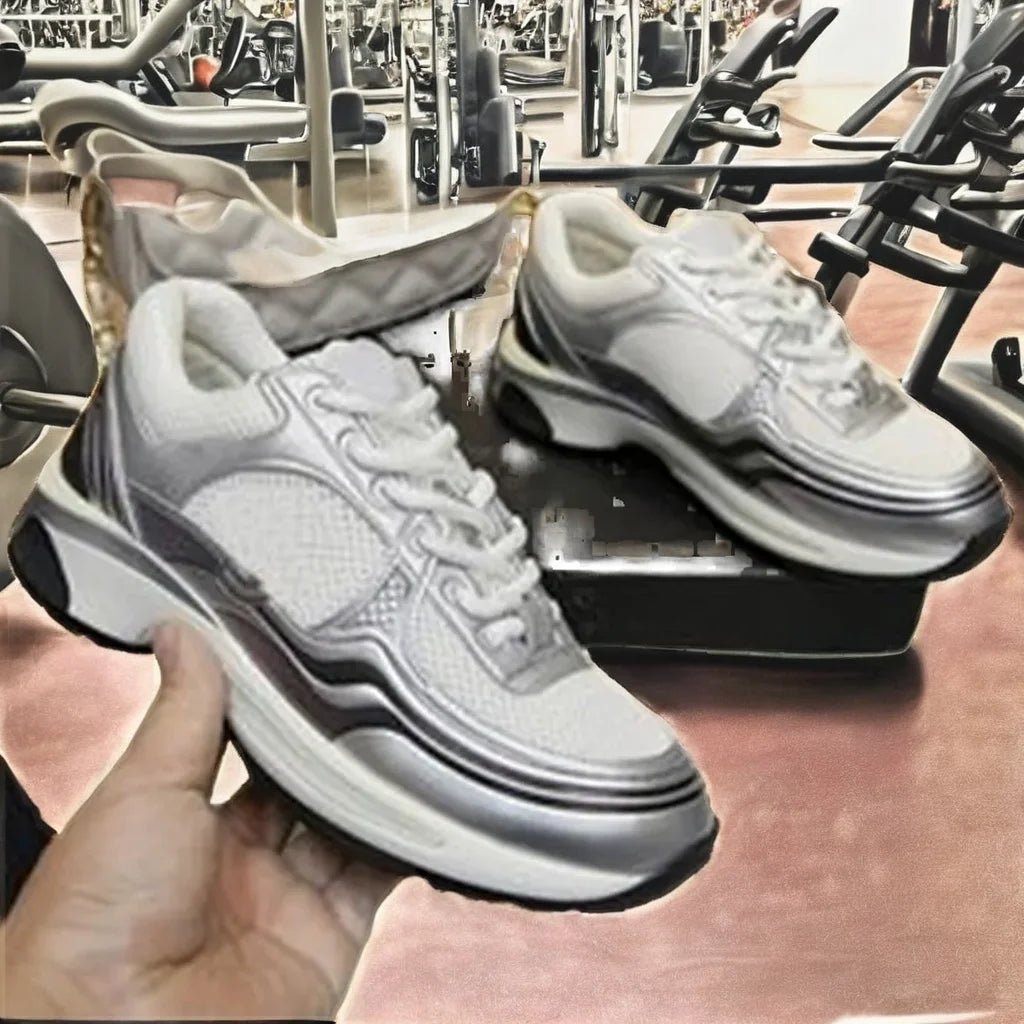 2025 Luxury Designer Breathable Lace Sports Shoes for Men Women Customizable Comfort Brand Shoes Fashionable Outdoor Leisure