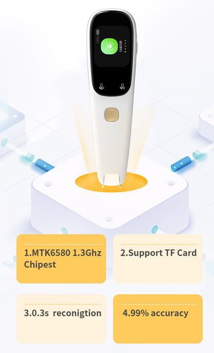 Offline AI Book Scanner Smart Text Scanner Pen Digital Scan Translation Pen