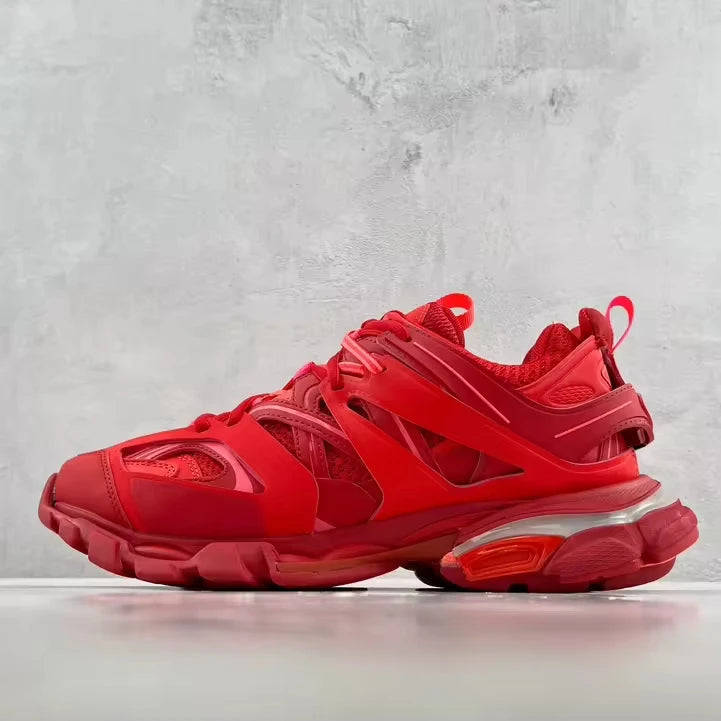 2025 Top Quality Track Trainers LED Black Men and Women Sneakers Trend Famous Track 3.0 Led Designer Chunky Walking Style Shoes