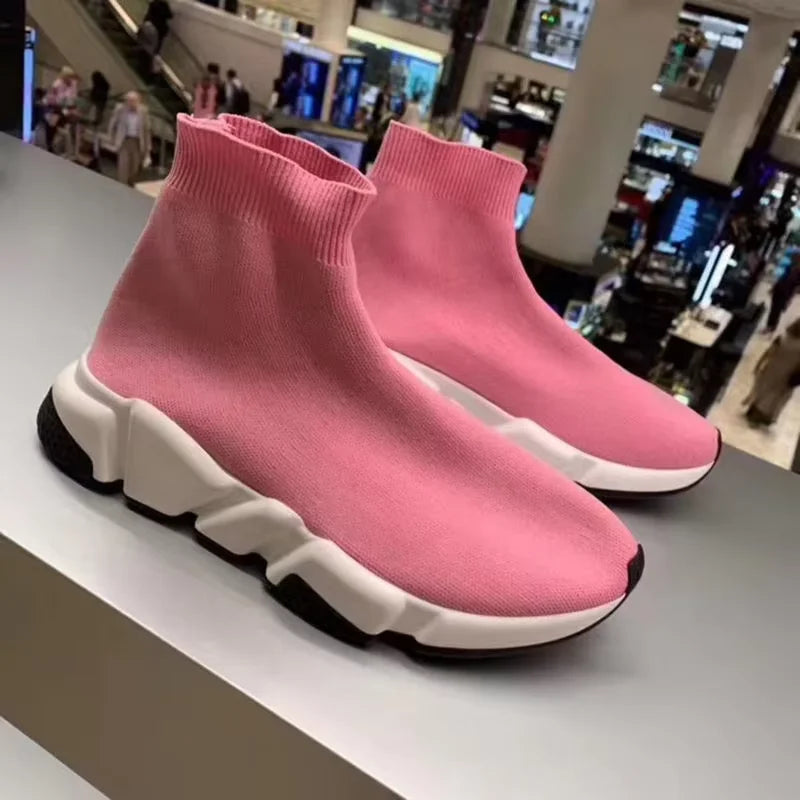 2025 Trending Best Quality Fashion Luxury Designer Breathable Men and Women Hot Sale Sneakers Casual Socks Walking Style Shoes