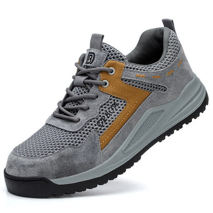 DEBONSAPT 2023 Hot Selling Industrial Breathable Men Working Sneakers Steel Toe Lightweight Safety Shoes for Men