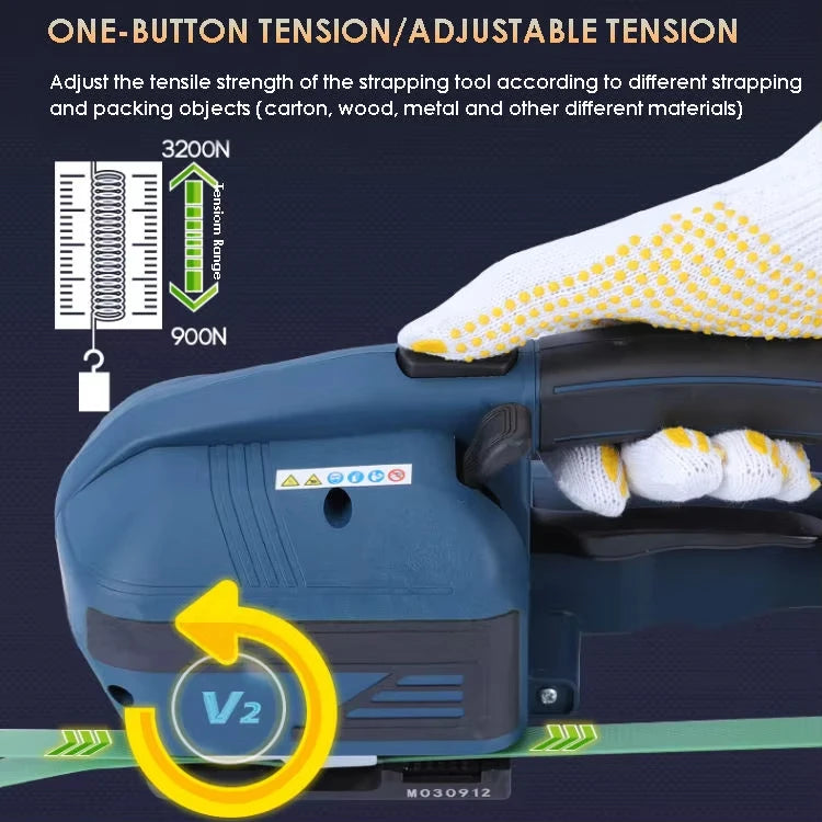 Packing XDD-16E Strapping Machine pp Bundle Carton Box Strapping Machine Hand-held Strapping Machine