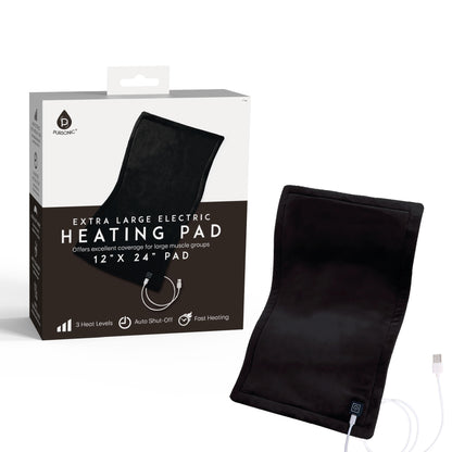 LED Fast Charging Power Bank & Extra Large Electric Heating Pad: Power & Comfort Duo!
