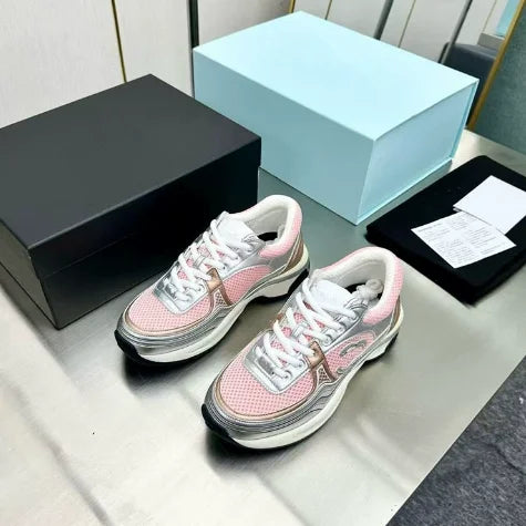 2025 Luxury Designer Breathable Lace Sports Shoes for Men Women Customizable Comfort Brand Shoes Fashionable Outdoor Leisure