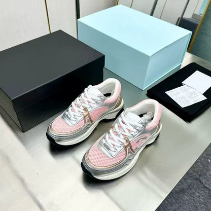 2025 Luxury Designer Breathable Lace Sports Shoes for Men Women Customizable Comfort Brand Shoes Fashionable Outdoor Leisure