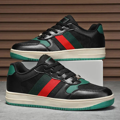 2025 Trending Top Quality Men Shoes Low-Top Casual Thick-Soled Skateboard Style Sneakers Walking Shoes