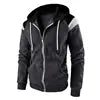 Men's Hoodies Sweatshirts Plus Size 3XL Hoodie Men Autumn Winter Full Sleeve Zipper Cardigan Casual Slim Solid Hooded Sweatshirt