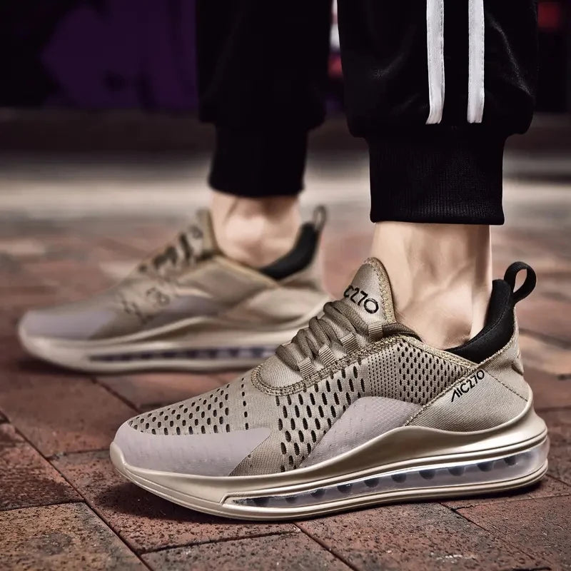 2025 Hot Fashion Lightweight Non-Slip Casual Big Size Sports Sneakers Mesh Good Quality Running Breathable Walking Shoes