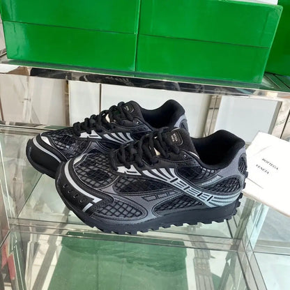 Product Fashion Sneakers for Men and Women Bott New Designer Ega High Quality Lighted Lace-Up New Toe Style BV Shoes