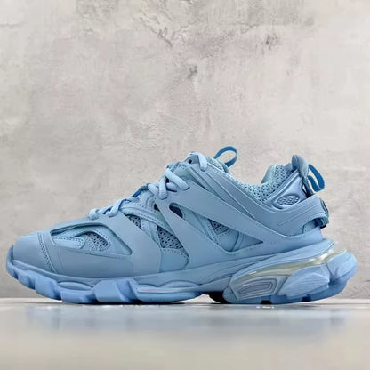 Designer Balencs LED Ciagas Track Sneaker Platform Quality Mesh Casual Walking Shoes with Feature Basketball Style Shoes