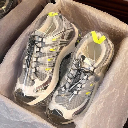 European Designer XA PRO Outdoor Marathon X-ALP Long-Distance Breathable Mesh Running Shoes Upper Material Net Lining Foam