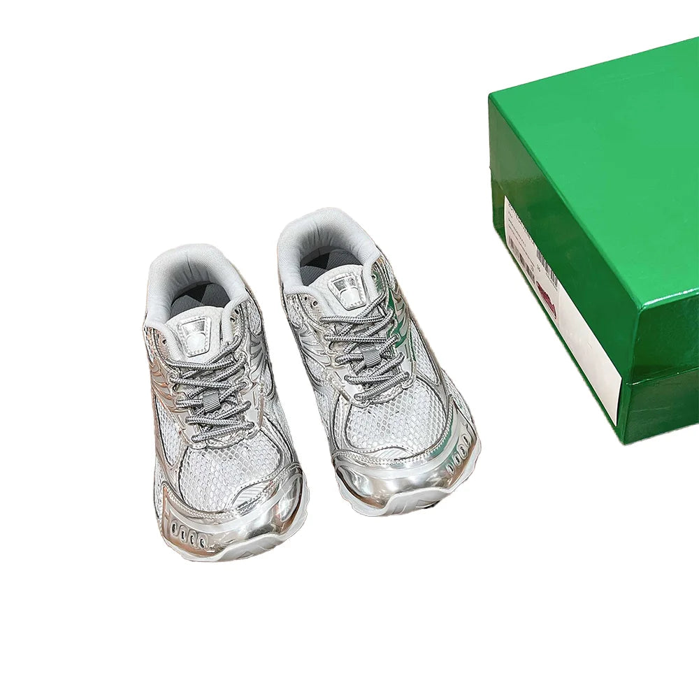 Product Fashion Sneakers for Men and Women Bott New Designer Ega High Quality Lighted Lace-Up New Toe Style BV Shoes