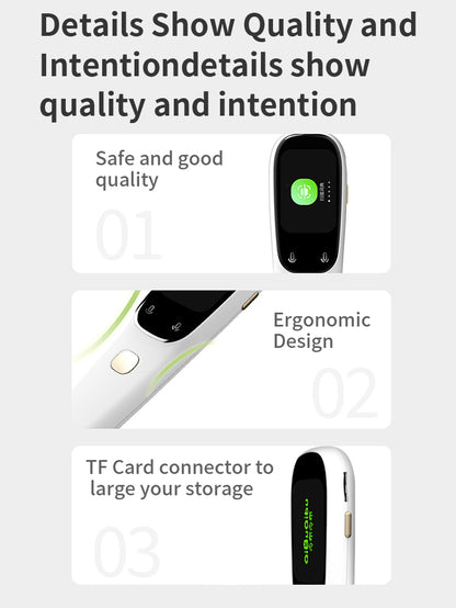 Offline AI Book Scanner Smart Text Scanner Pen Digital Scan Translation Pen