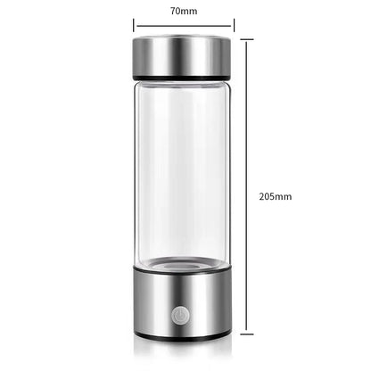 Portable Hydrogen Water Generator Alkaline Maker Rechargeable Water Ionizer Bottle Super Antioxidan Hydrogen-Rich Water Cup