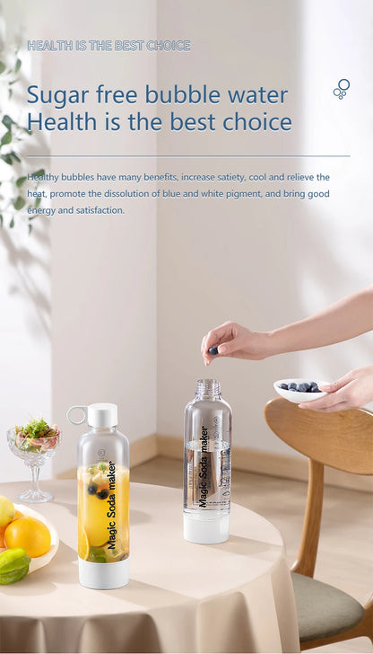 Best Selling Portable Beverage Carbonation Water Maker Sparkling Soda Making Machine Soda Maker