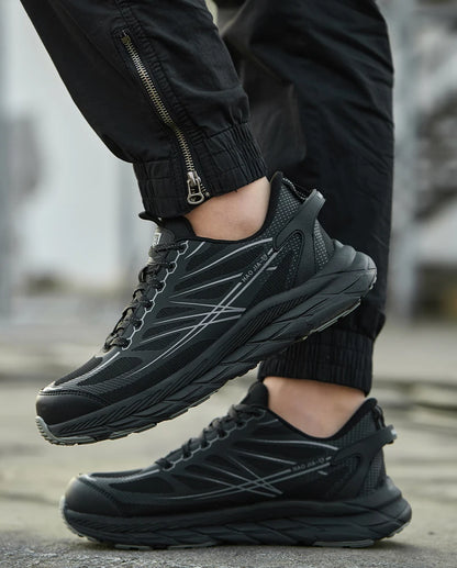 Lightweight Steel toe Shoes Work Sneakers Safety Shoes Men Anti-smash Anti puncture Indestructible shoes Security Breathable