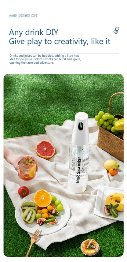 Best Selling Portable Beverage Carbonation Water Maker Sparkling Soda Making Machine Soda Maker