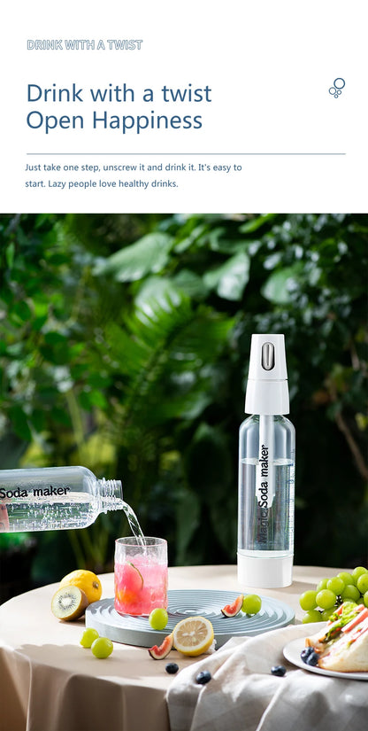 Best Selling Portable Beverage Carbonation Water Maker Sparkling Soda Making Machine Soda Maker