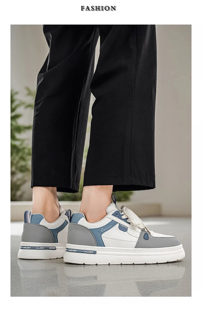 Men's Shoes: Breathable, Trendy, Versatile, Thick-soled White Sneakers, Sportswear, Casual Shoes, and Board Shoes