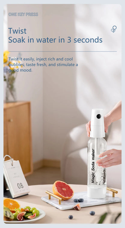 Best Selling Portable Beverage Carbonation Water Maker Sparkling Soda Making Machine Soda Maker