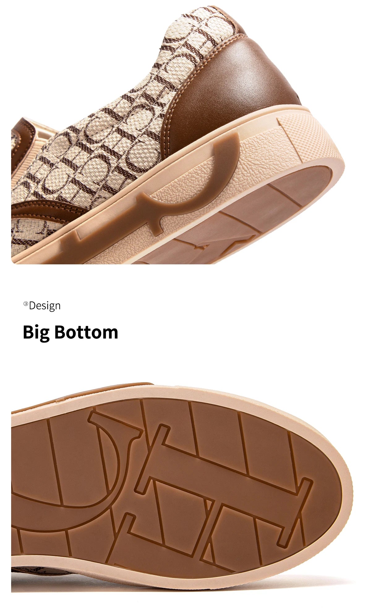 Shoes For Man Loafers Breathable cloth upperLeather elasticized adjustable mouthCH lettersLuxury brand men's shoes