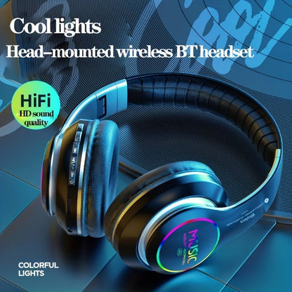 [ Upgraded] Wireless Headphones, Wireless earbuds with Deep Bass, Lightweight Foldable Headphones, for Travel Work Laptop PC Cellphone. Gaming Headset for Wireless, Christmas Present.