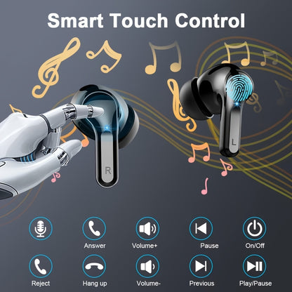 LIFEBEE Wireless Earbuds LED Power Display with Wireless Charging Case In-Ear Earbuds