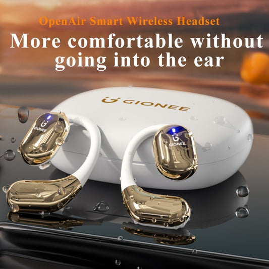 Gionee001True Wireless Earbuds With Mic, TWS In-Ear Headphones With ENC Noise Cancelling Mic, Sport Earhook Headset, Stereo In Ear Headphones With LED Display Charing Case, Wireless Running Sports Earbuds Earhook